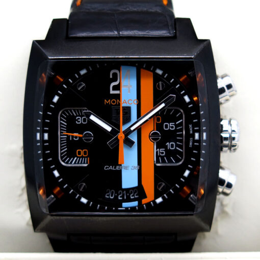 Tag Heuer CAL5110 Monaco 24 Gulf DLC Steel Automatic - Image 3