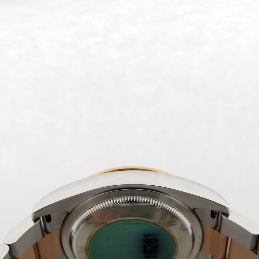 Rolex 116261 Datejust Turn-O-Graph 18K/SS with Black Dial on Oyster - Image 6