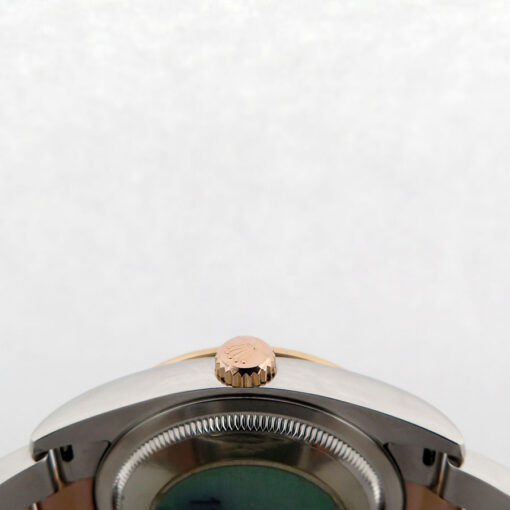 Rolex 116261 Datejust Turn-O-Graph 18K/SS with Black Dial on Oyster - Image 5