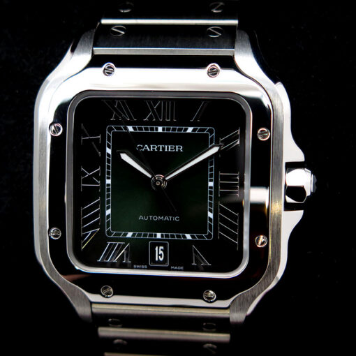 Cartier WSSA0062 Santos de Cartier Large with Green Dial - Image 4