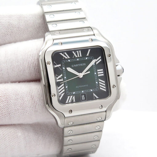 Cartier WSSA0062 Santos de Cartier Large with Green Dial