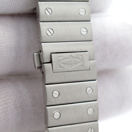 Cartier WSSA0062 Santos de Cartier Large with Green Dial - Image 9