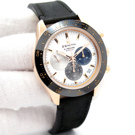 Zenith Chronomaster Sport 18k Rose Gold with White Dial