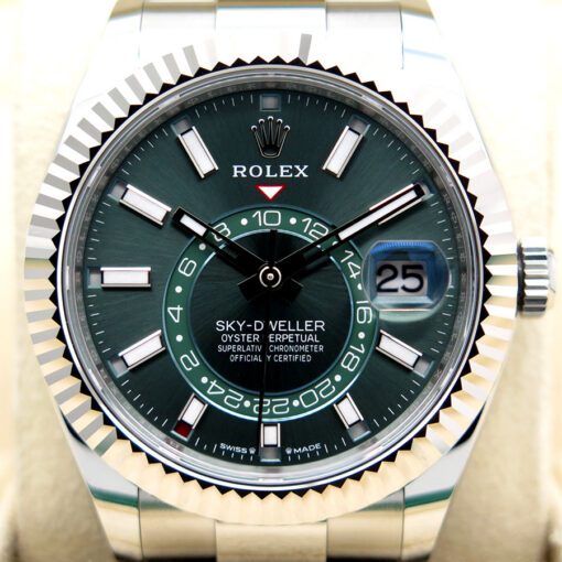 Rolex 336934 Skydweller with Mint Green Dial on Oyster - Image 3