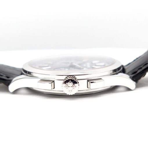 Patek Philippe 5170P Platinum Chronograph with Blue Diamond Baguette Dial - Image 6