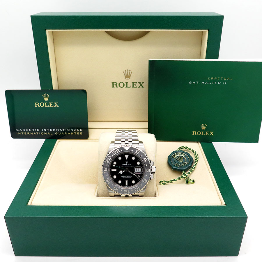 Rolex 126710GRNR GMT Master II on Jubilee - Image 2