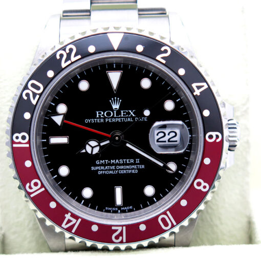 Rolex 16710 GMT Master II with Red & Black Bezel - Image 3