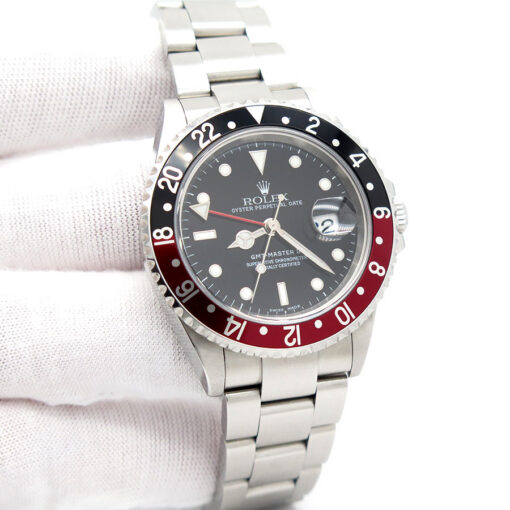 Rolex 16710 GMT Master II with Red & Black Bezel