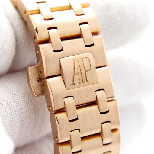 Audemars Piguet 26170OR Royal Oak Offshore Chronograph 18K Rose Gold on Bracelet - Image 9