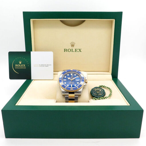 Rolex 116613LB Submariner 18K/SS Blue Dial - Image 2