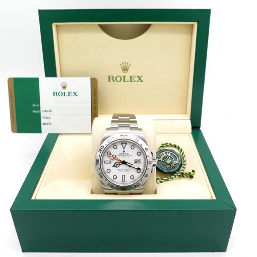 Rolex 216570 Explorer II with White Dial - Image 2