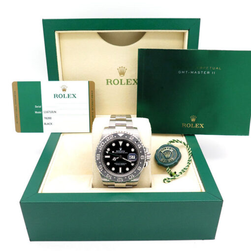 Alternative view of Rolex 116710LN GMT Master II