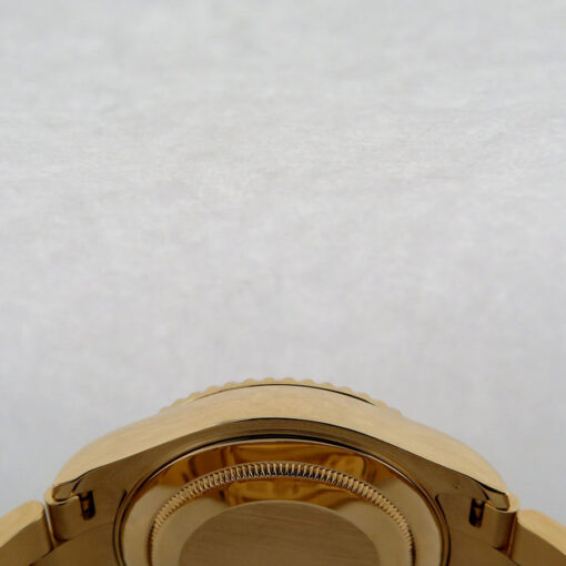Rolex 16628 Yachtmaster 18K Yellow Gold with White Dial - Image 5