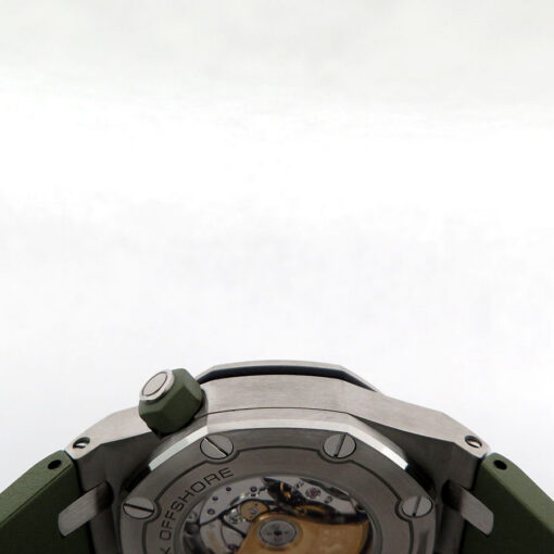 Audemars Piguet 15710ST Royal Oak Offshore Diver with Green Dial - Image 6