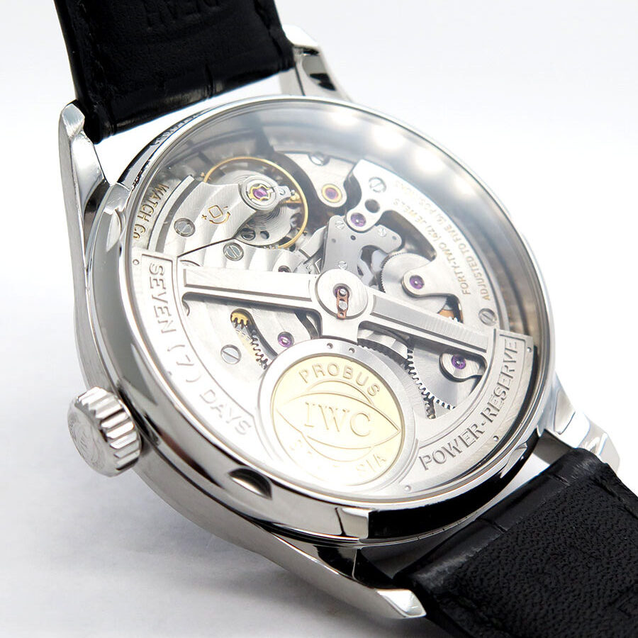 IWC IW5001 Portugieser 7 Days with Black Dial - Image 4