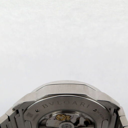 Bulgari 103829 Octo Roma Chronograph with Blue Dial - Image 6