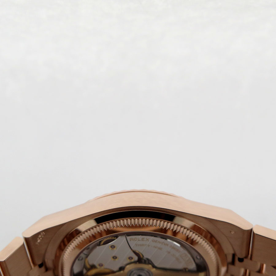 Rolex 127335 Land-Dweller 18K Rose Gold with White Dial - Image 6