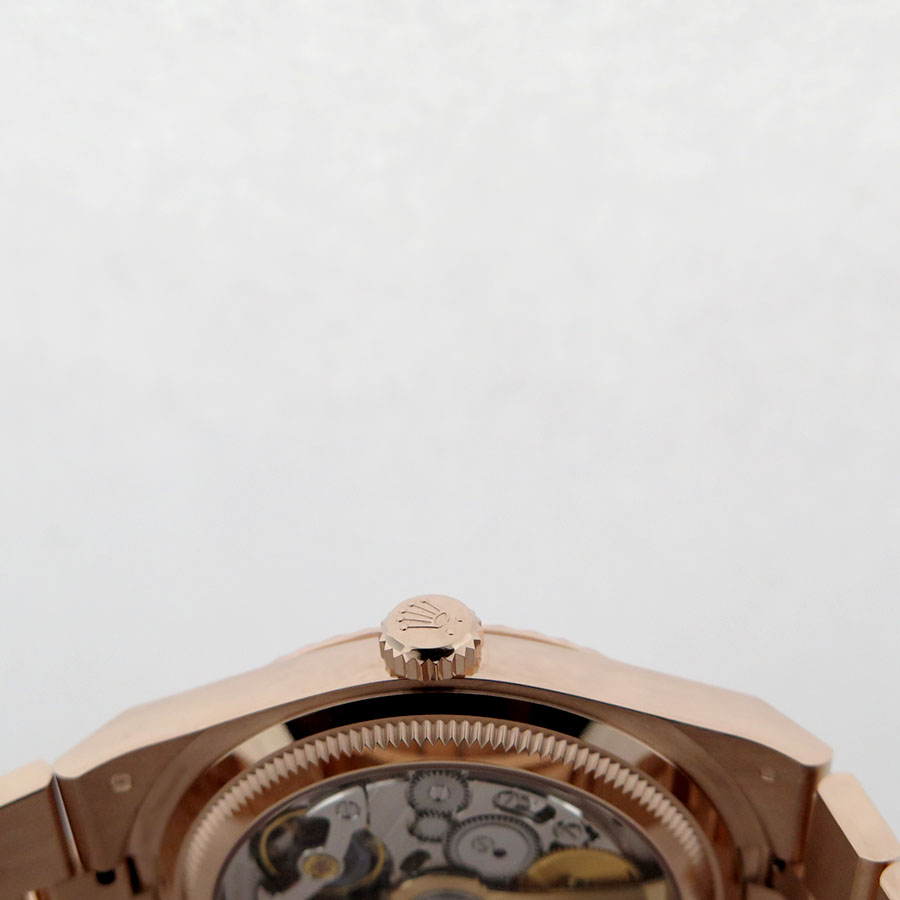 Rolex 127335 Land-Dweller 18K Rose Gold with White Dial - Image 5
