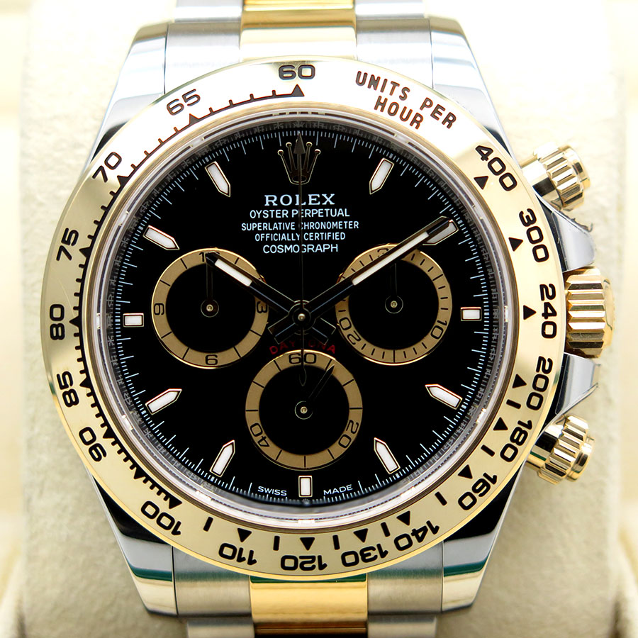 Rolex 126503 Cosmograph Daytona 18K/SS with Black Dial - Image 3