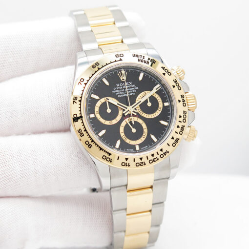Rolex 126503 Cosmograph Daytona 18K/SS with Black Dial