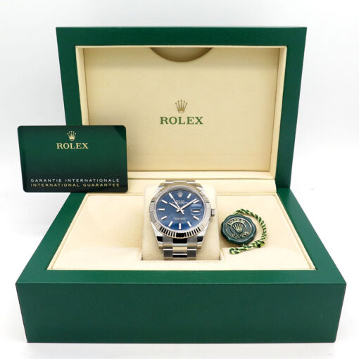 Rolex 126334 Datejust 41 with Blue Stick Dial on Oyster - Image 2