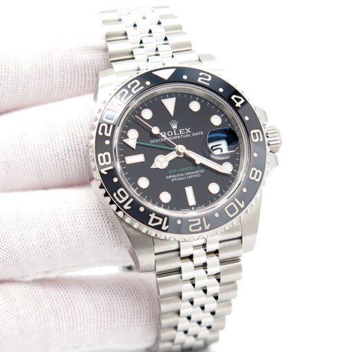 Rolex 126710GRNR GMT Master II on Jubilee