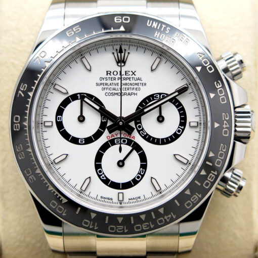 Rolex 126500LN Cosmograph Daytona with White Dial - Image 3