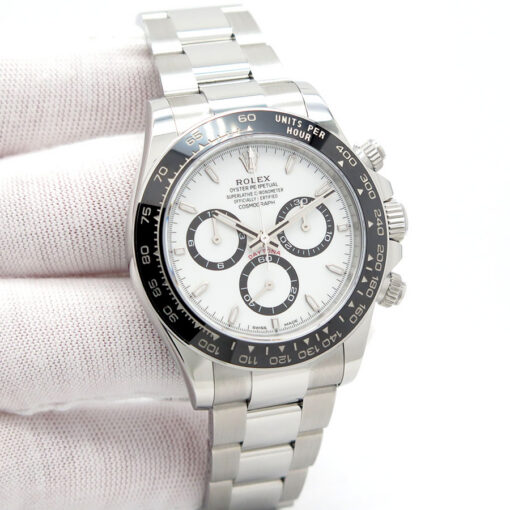Rolex 126500LN Cosmograph Daytona with White Dial