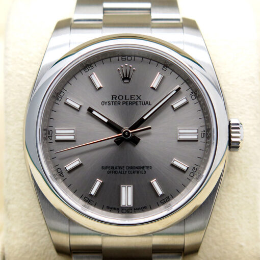 Rolex 116000 Oyster Perpetual "Domino's Pizza" with Steel Stick Dial (New Old Stock) - Image 3