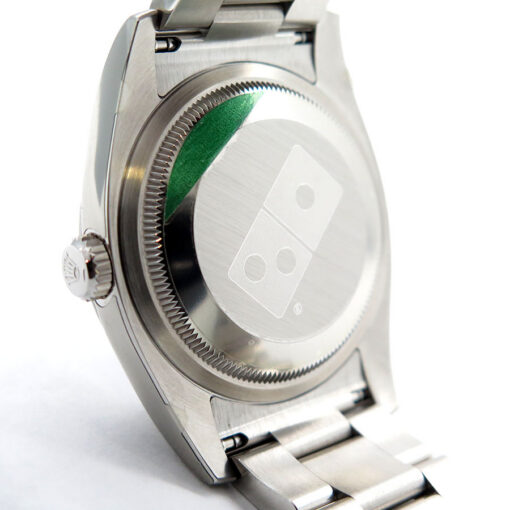 Rolex 116000 Oyster Perpetual "Domino's Pizza" with Steel Stick Dial (New Old Stock) - Image 4