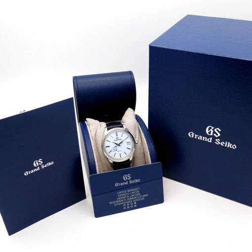 Alternative view of Grand Seiko SBGA407 Elegance Spring Drive Automatic “Blue Snowflake”