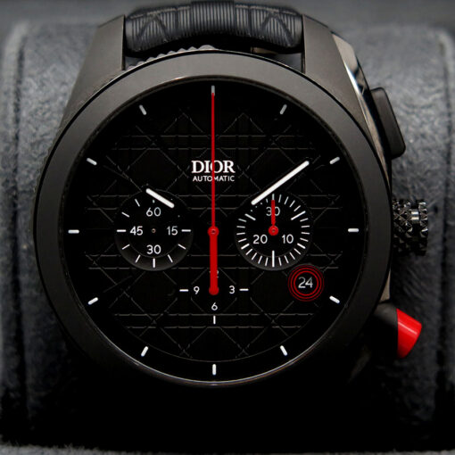Dior Chiffre Rouge Black Ultramatte Chronograph - Image 3