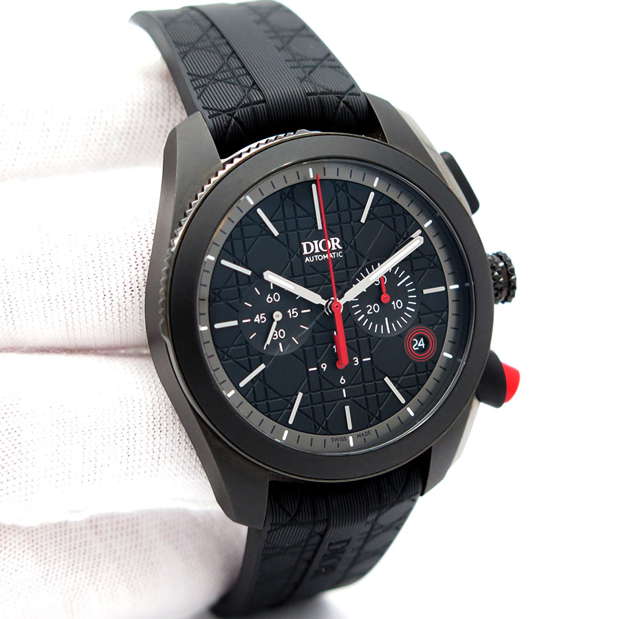 Dior Chiffre Rouge Black Ultramatte Chronograph