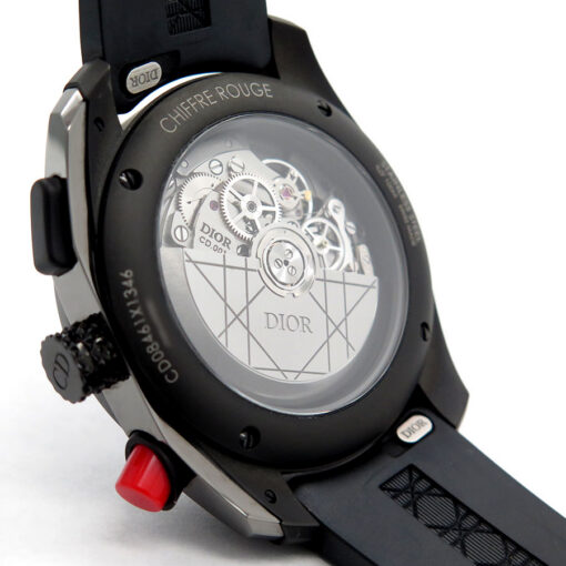 Dior Chiffre Rouge Black Ultramatte Chronograph - Image 4