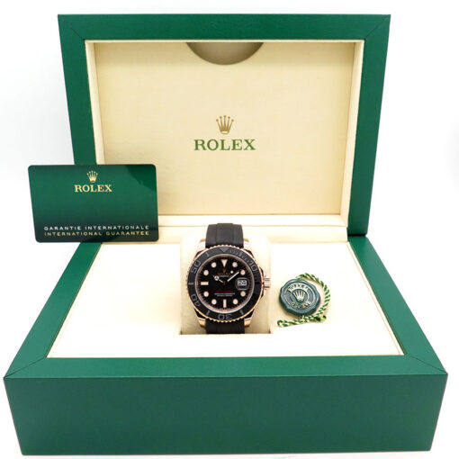Alternative view of Rolex 126655 Yachtmaster 18K Rose Gold