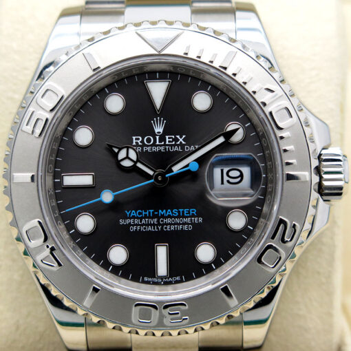 Rolex 116622 Yachtmaster with Dark Rhodium Dial - Image 3