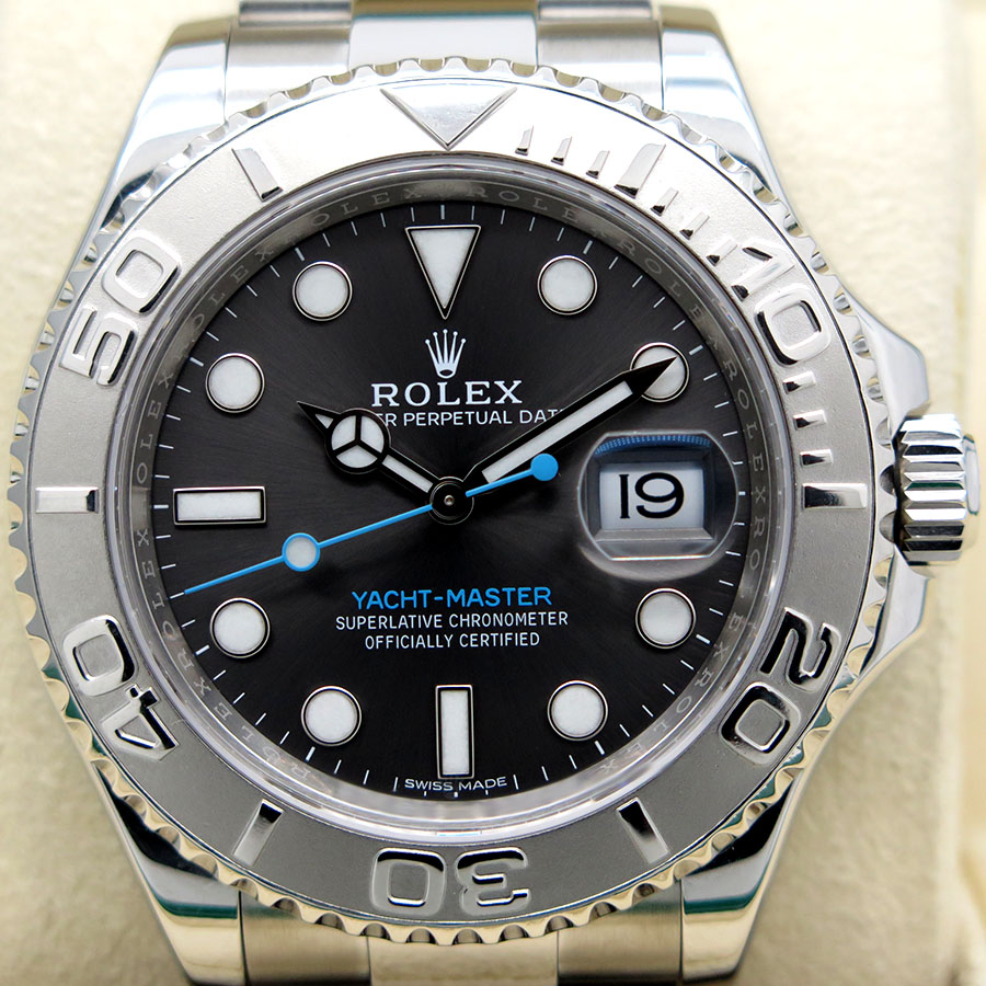 Rolex 116622 Yachtmaster with Dark Rhodium Dial - Image 3