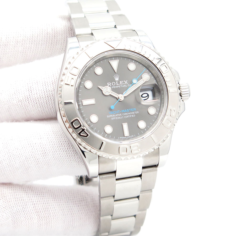 Rolex 116622 Yachtmaster with Dark Rhodium Dial