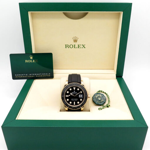Alternative view of Rolex 226658 Yachtmaster 42 18K Yellow Gold