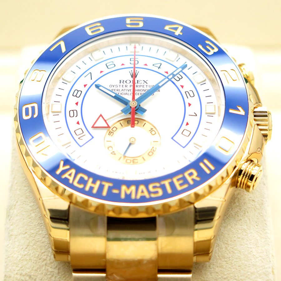 Rolex 116688 Yachtmaster II 18K Yellow Gold (New Old Stock) - Image 3