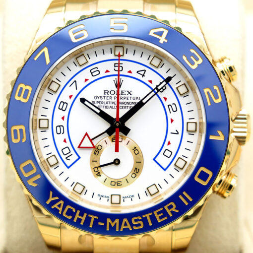 Rolex 116688 Yachtmaster II 18K Yellow Gold (New Old Stock) - Image 4