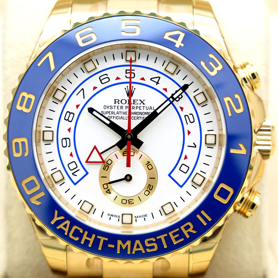 Rolex 116688 Yachtmaster II 18K Yellow Gold (New Old Stock) - Image 4