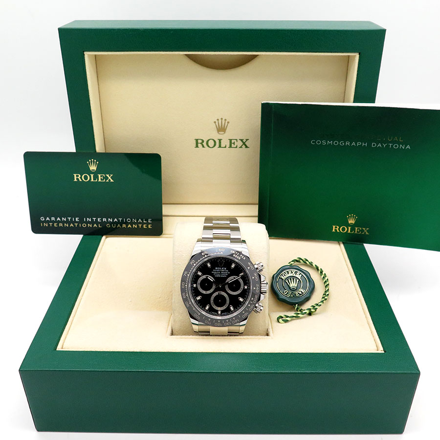 Rolex 116500LN Cosmograph Daytona with Black Dial - Image 2