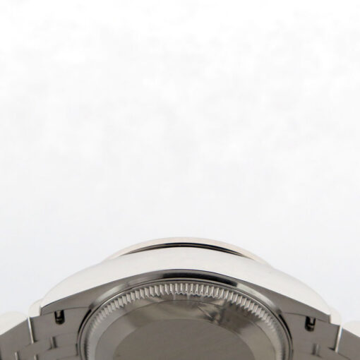 Rolex 278384RBR Datejust with Dark Grey Stick Dial and Diamond Bezel on Jubilee - Image 5