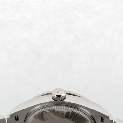 Rolex 278384RBR Datejust with Dark Grey Stick Dial and Diamond Bezel on Jubilee - Image 4