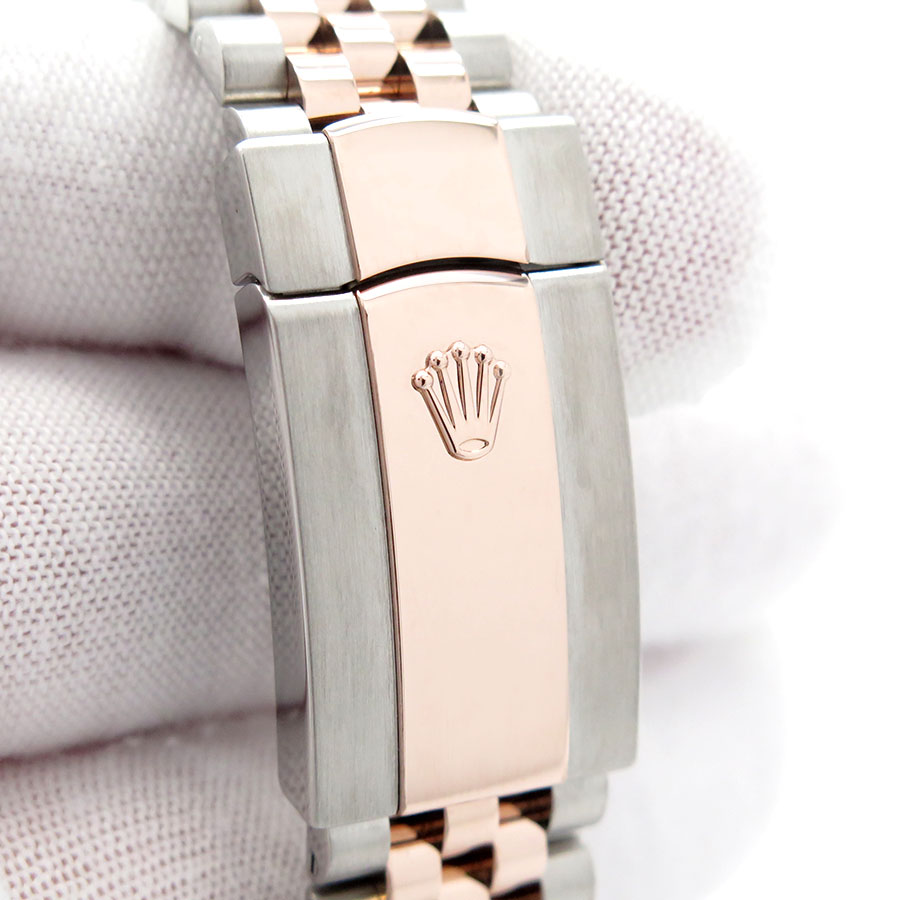 Rolex 126231 Datejust 18K/SS with Slate Roman Dial on Jubilee - Image 7