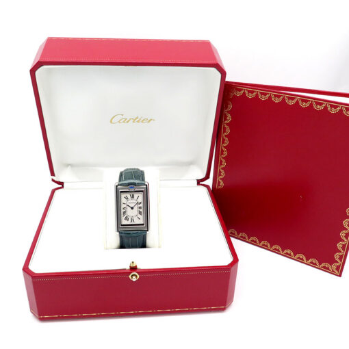Cartier 2390 Tank Basculante Mecanique with Display Back - Image 3