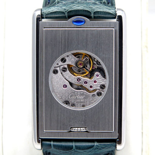 Cartier 2390 Tank Basculante Mecanique with Display Back - Image 5