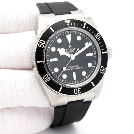 Tudor 7941A1A0NU Black Bay 41mm with Black Bezel on Rubber
