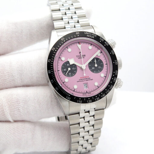 Tudor 79360N Black Bay Chronograph with Pink Dial